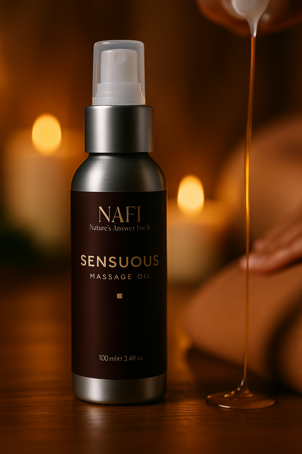 NAFI Sensuell Massageolja