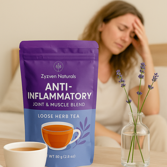 Anti-Inflammatory Joint & Muscle Tea – 80g | Zyzven Naturals