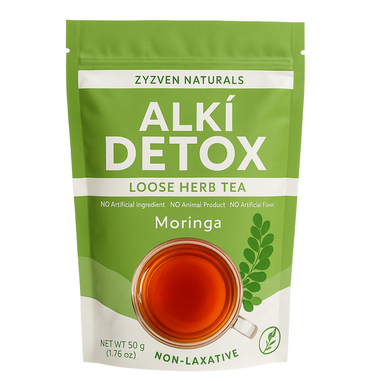 Alki Detox Loose Herb Tea for Cleanse & Vitality | Zyzven Naturals