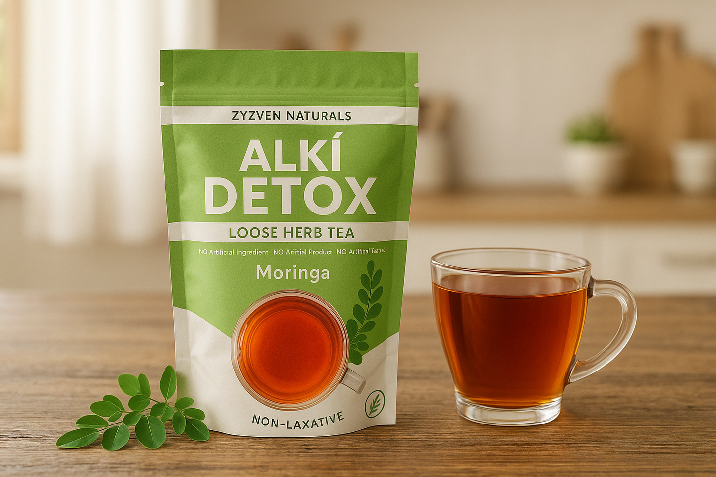 Alki Detox Loose Herb Tea for Cleanse & Vitality | Zyzven Naturals