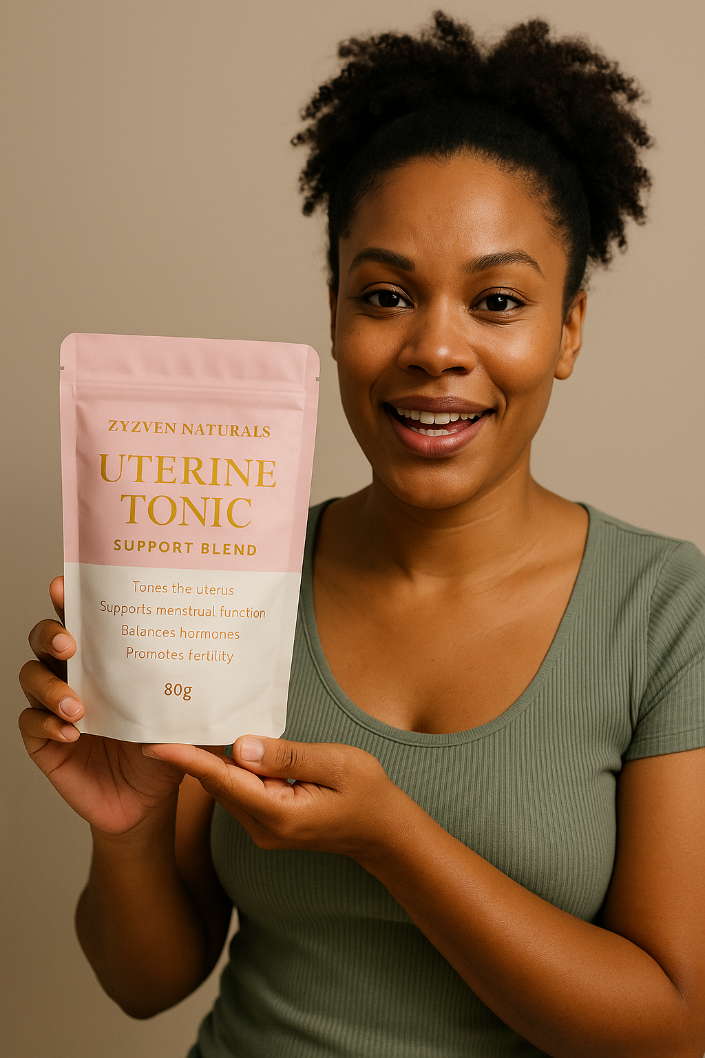 Zyzven Naturals Livmodertonic Lös örtte – 80 g
