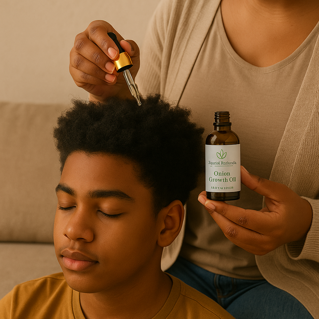 Onion Growth Oil for Hair, Skin & Nails – 50ml | Zyzven Naturals