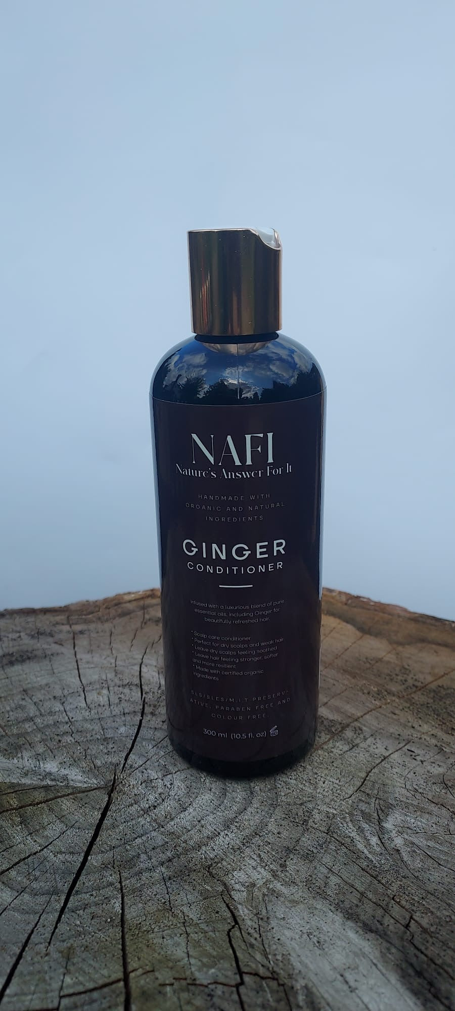 Zyzven Naturals och NAFI ingefärsbalsam 300ml