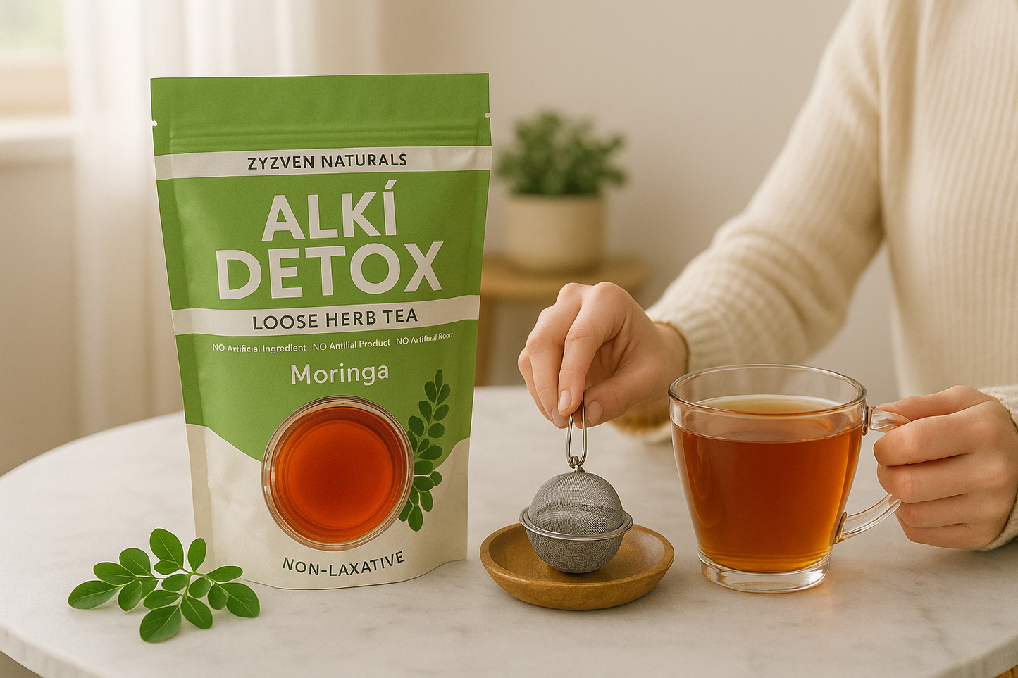 Alki Detox Loose Herb Tea for Cleanse & Vitality | Zyzven Naturals