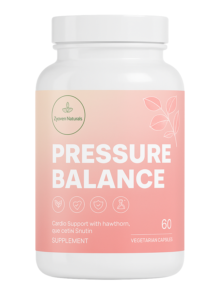 Pressure Balance Capsules for Cardiovascular Support | Zyzven Naturals