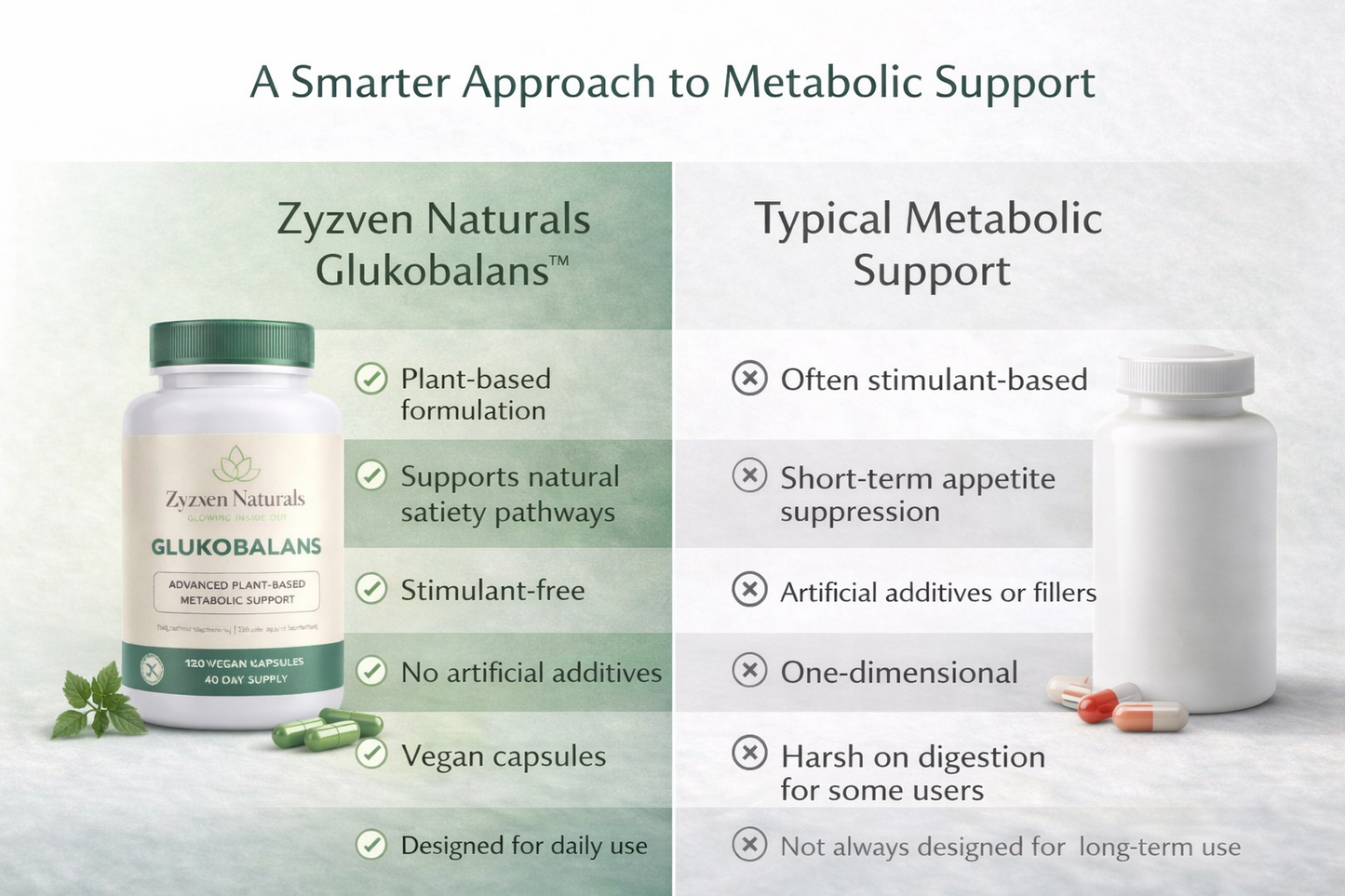 Glukobalans™ – Advanced Metabolic & Blood Sugar Support | Vegan Capsules | Zyzven Naturals