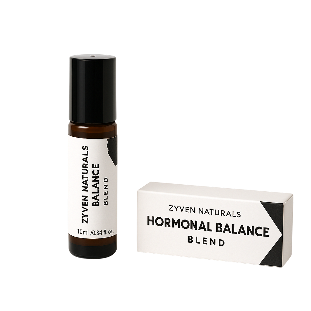 Zyzven Naturals Hormone Balancing Roller – Unisex Aromatherapy Support