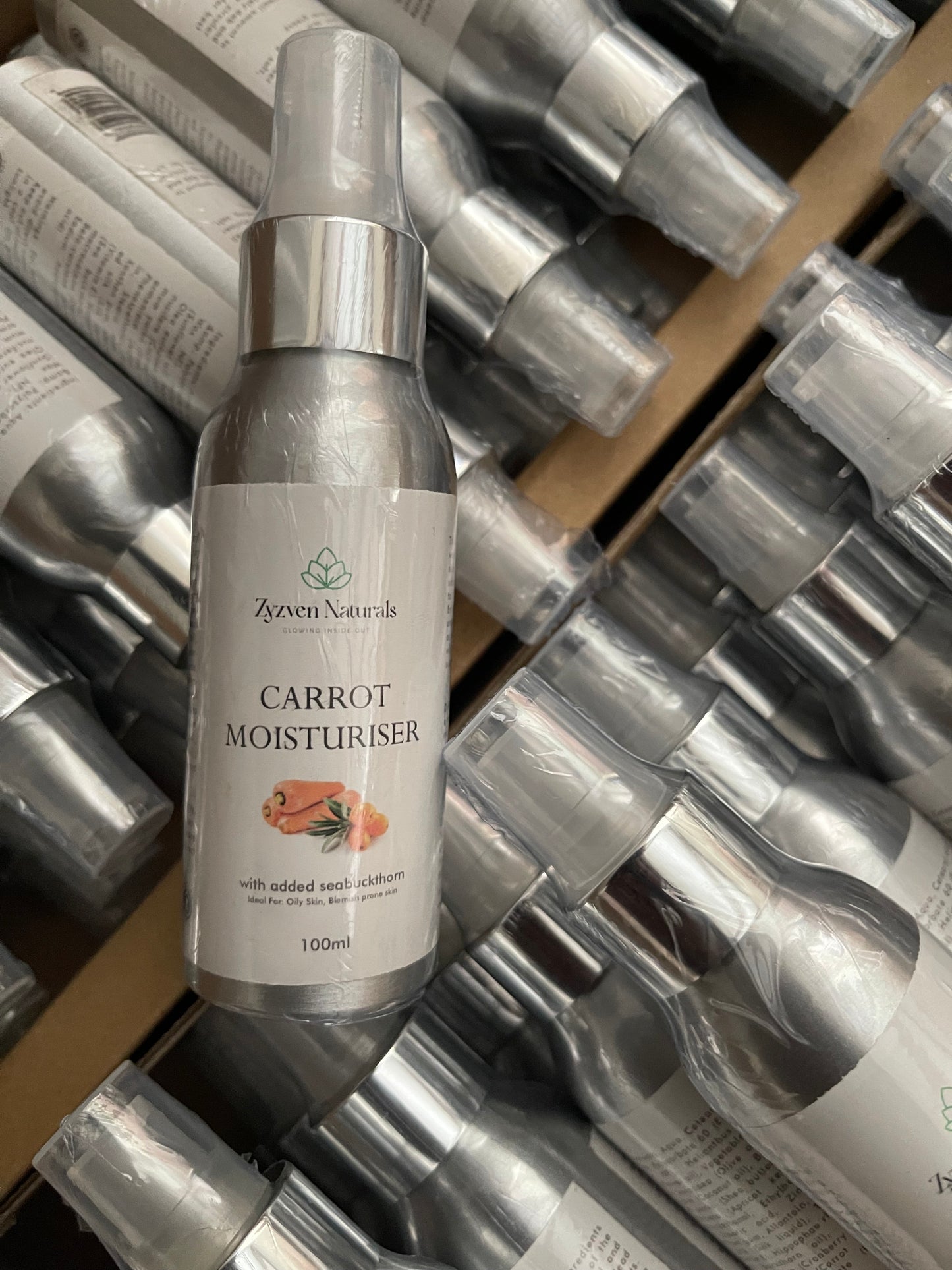 Carrot Moisturiser With Added Seabuckthorn 100ml