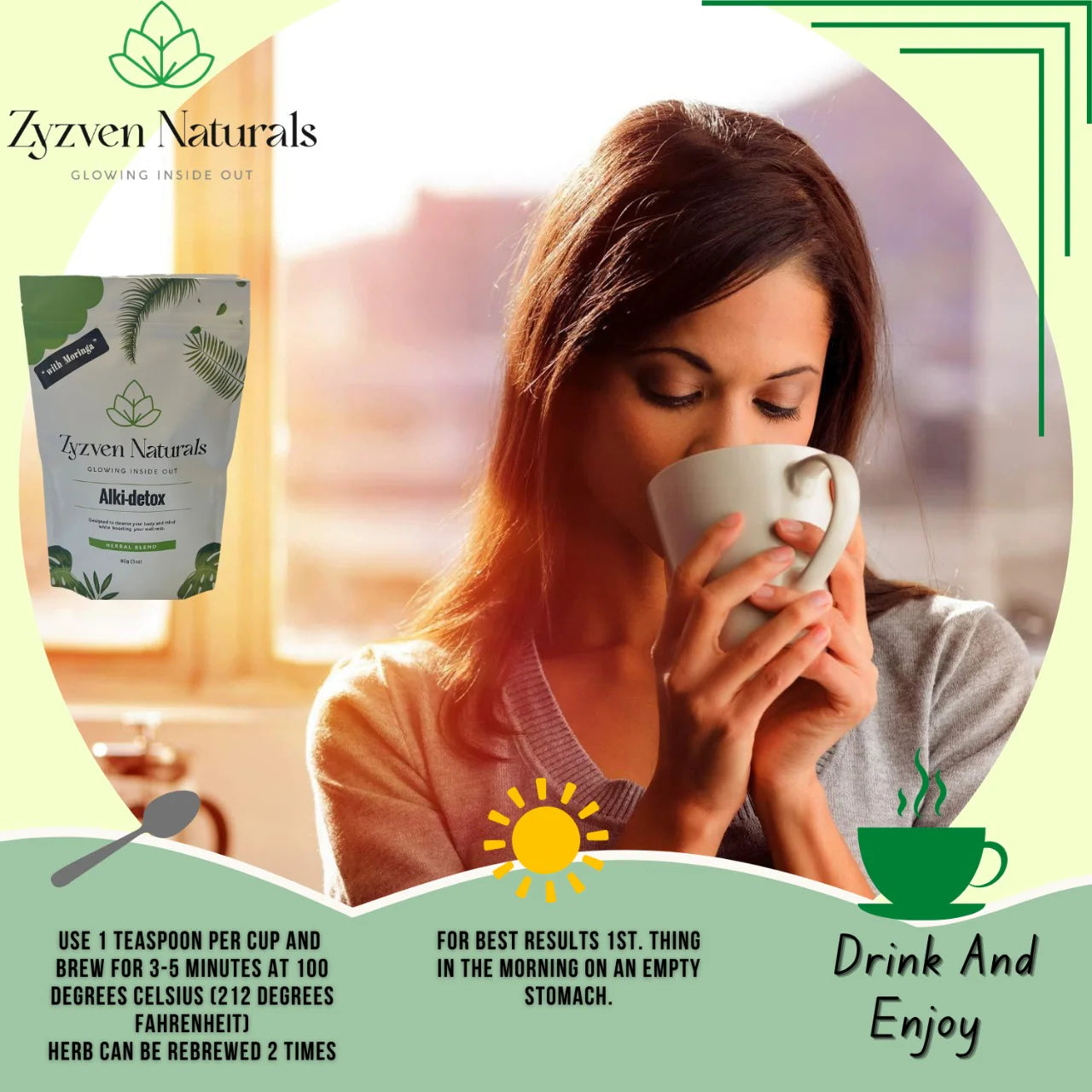 Alki -Detox original blend (hand blended)