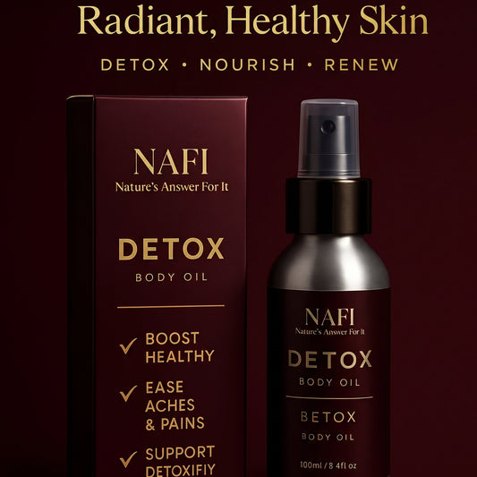 Detox Massage Oil 100ml – Natural Circulation & Muscle Relief
Boost Circulation • Relieve Aches • Detox Naturally