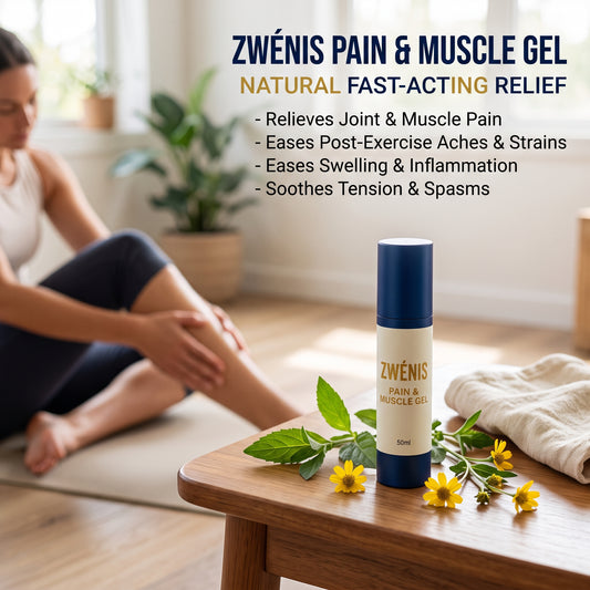 ZWÉNIS Pain & Muscle Gel – Fast-Acting Natural Relief