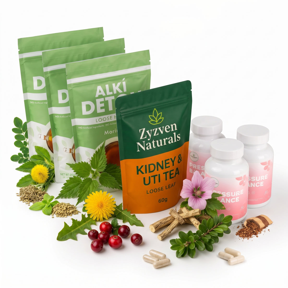 Zyzven Naturals Botanical Bundle – 3 Month Supply