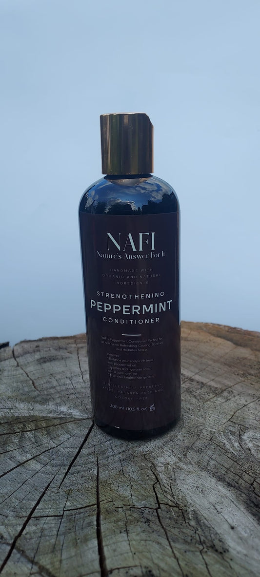Zyzven Naturals and NAFI peppermint conditioner 300ml