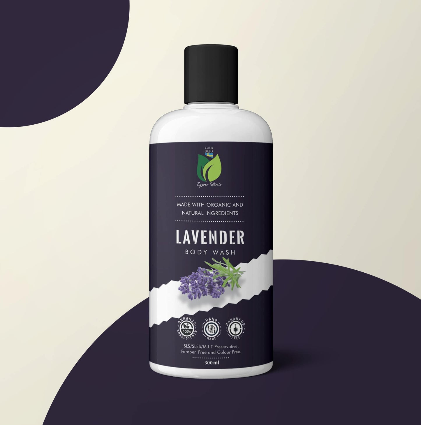 Närande lavendel duschtvål