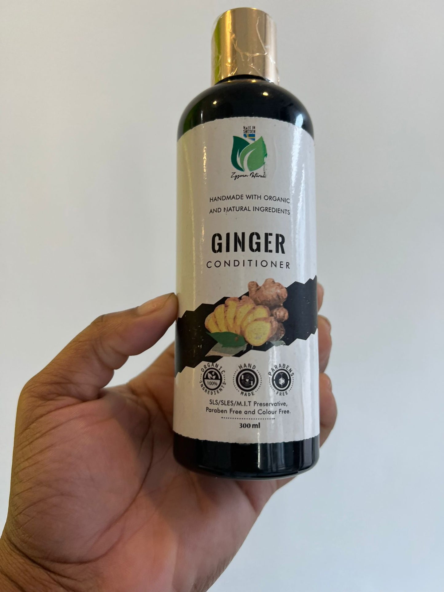 Zyzven Naturals och NAFI ingefärsbalsam 300ml