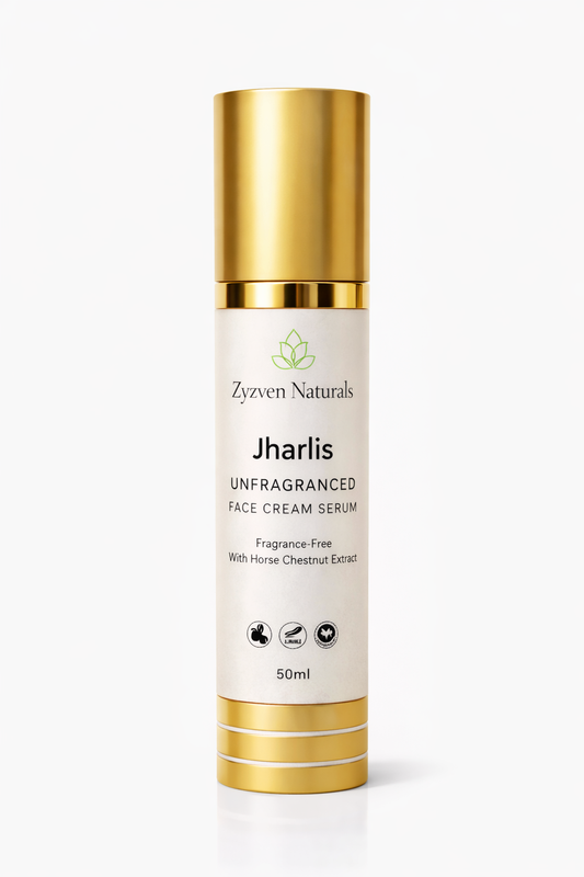 Zyzven Naturals – Jharlis™ Unfragranced Face Cream Serum