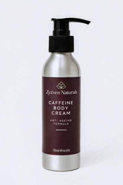 Zyzven Naturals Coffee Body Moisturiser 150ml – Handmade Hydrating Body Cream