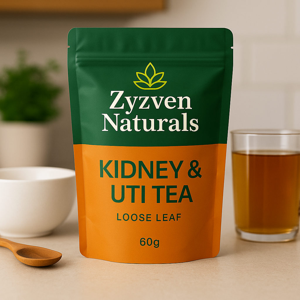 Kidney & UTI Herbal Tea for Daily Cleanse | Zyzven Naturals