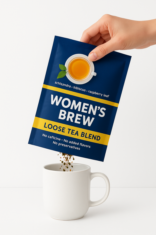 Women’s Brew Tea for Hormonal Balance – 80g | Zyzven Naturals