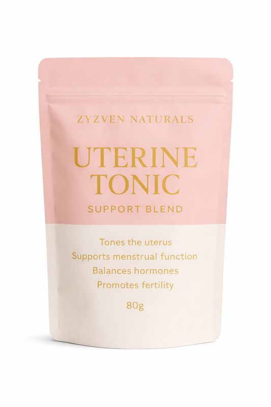 Zyzven Naturals | Uterine Tonic Herbal Blend – 80g