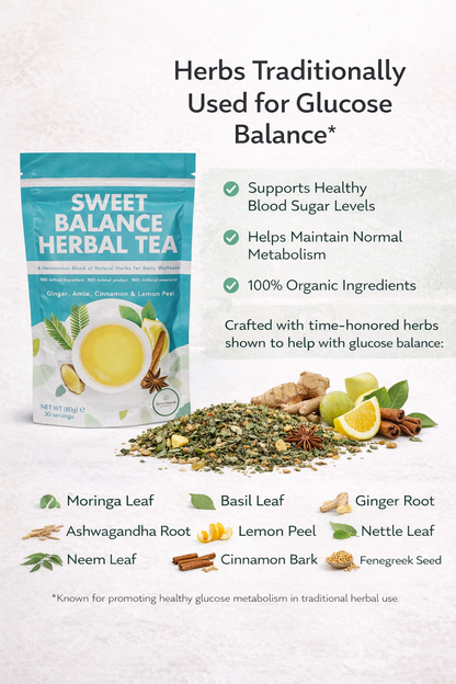 Zyzven Naturals Sweet Balance Herbal Tea – 80g