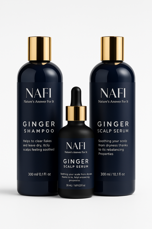 NAFI Ginger Anti-Dandruff Hair Care Combo