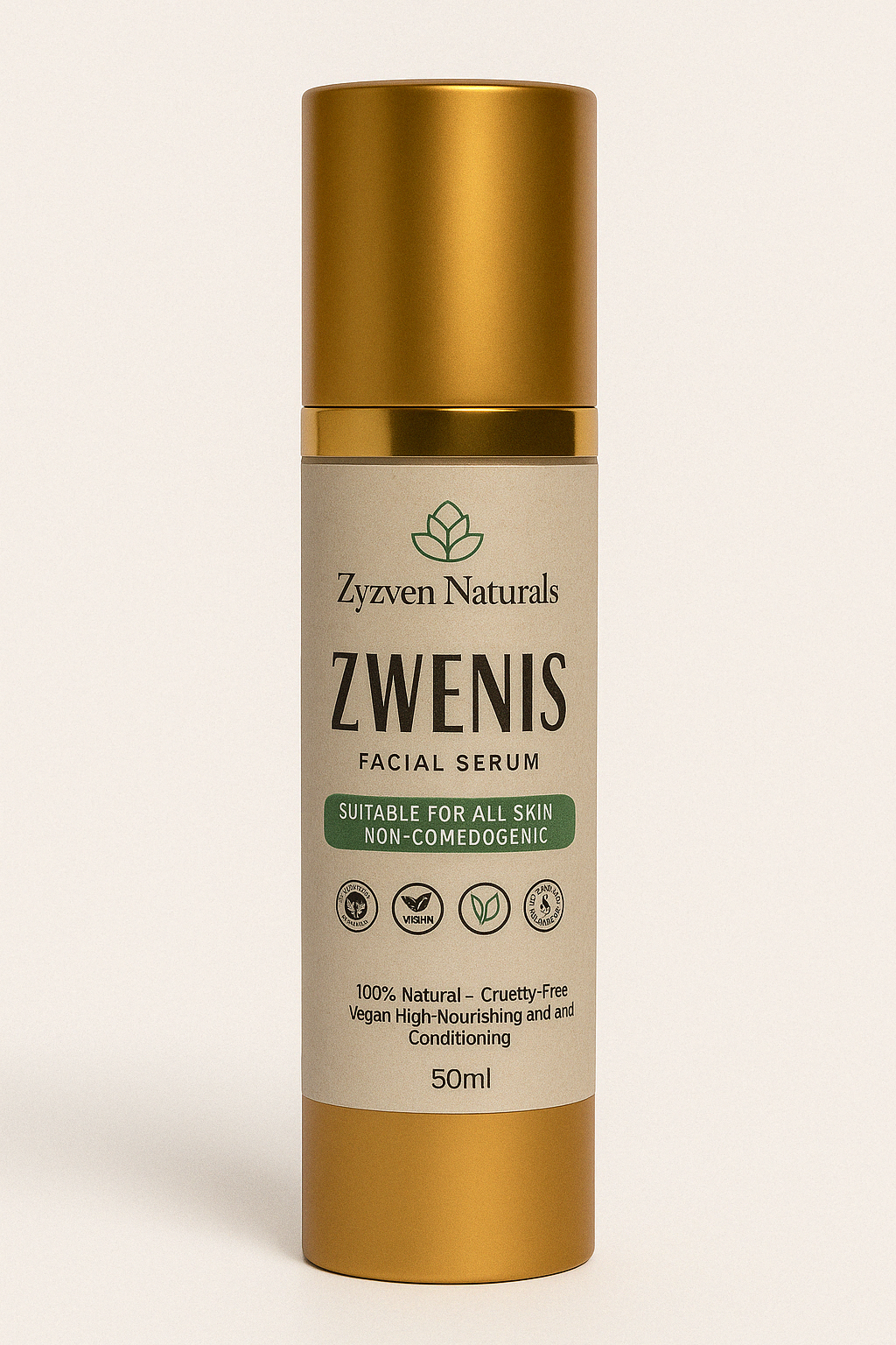 ZWÉNIS Botanical Gel Facial Serum – Menopause & Ageing Skin (50 ml)