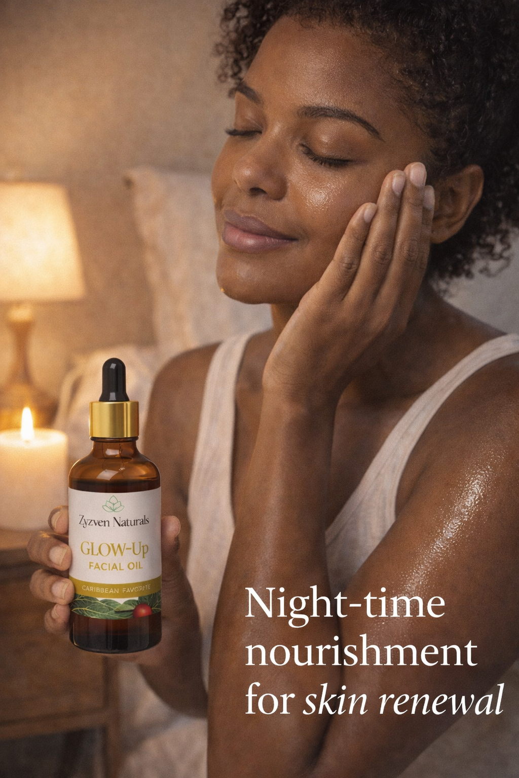 Zyzven Naturals Glow-Up facial oil 50ml.