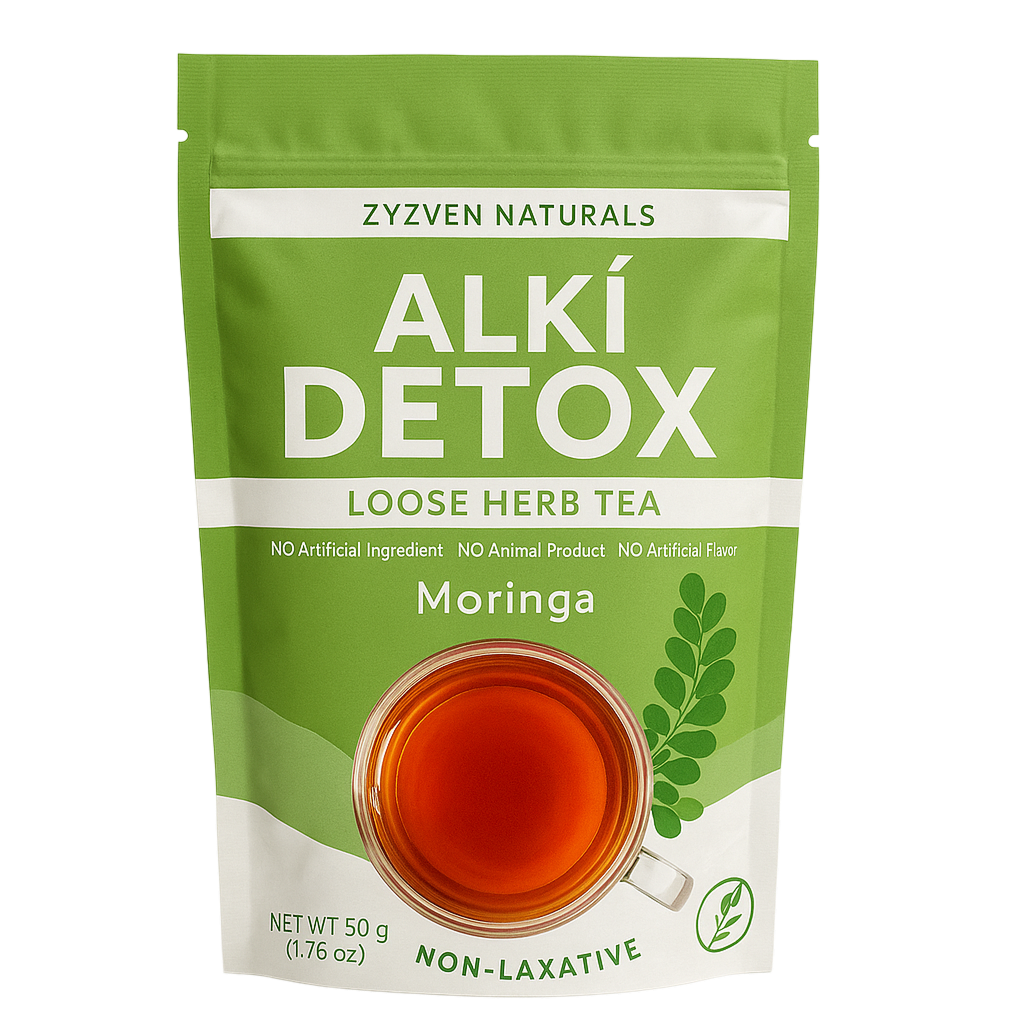 Alki Detox Loose Herb Tea for Cleanse & Vitality | Zyzven Naturals