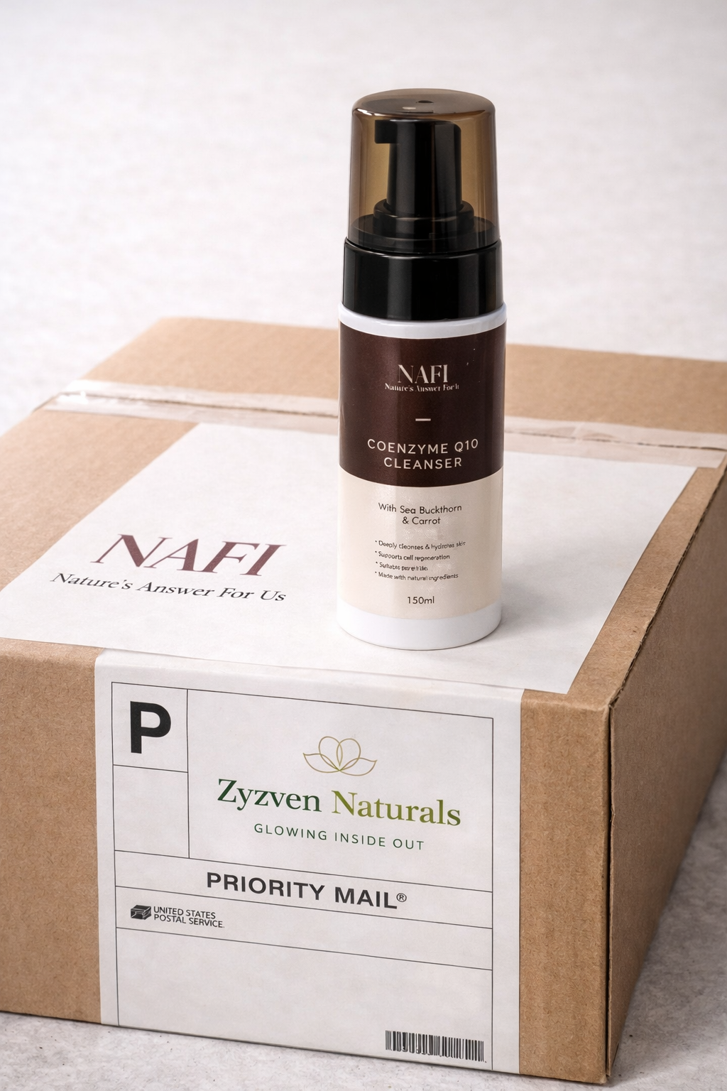 Coenzyme Q10 Facial Cleanser with Seabuckthorn & Carrot – 150 ml