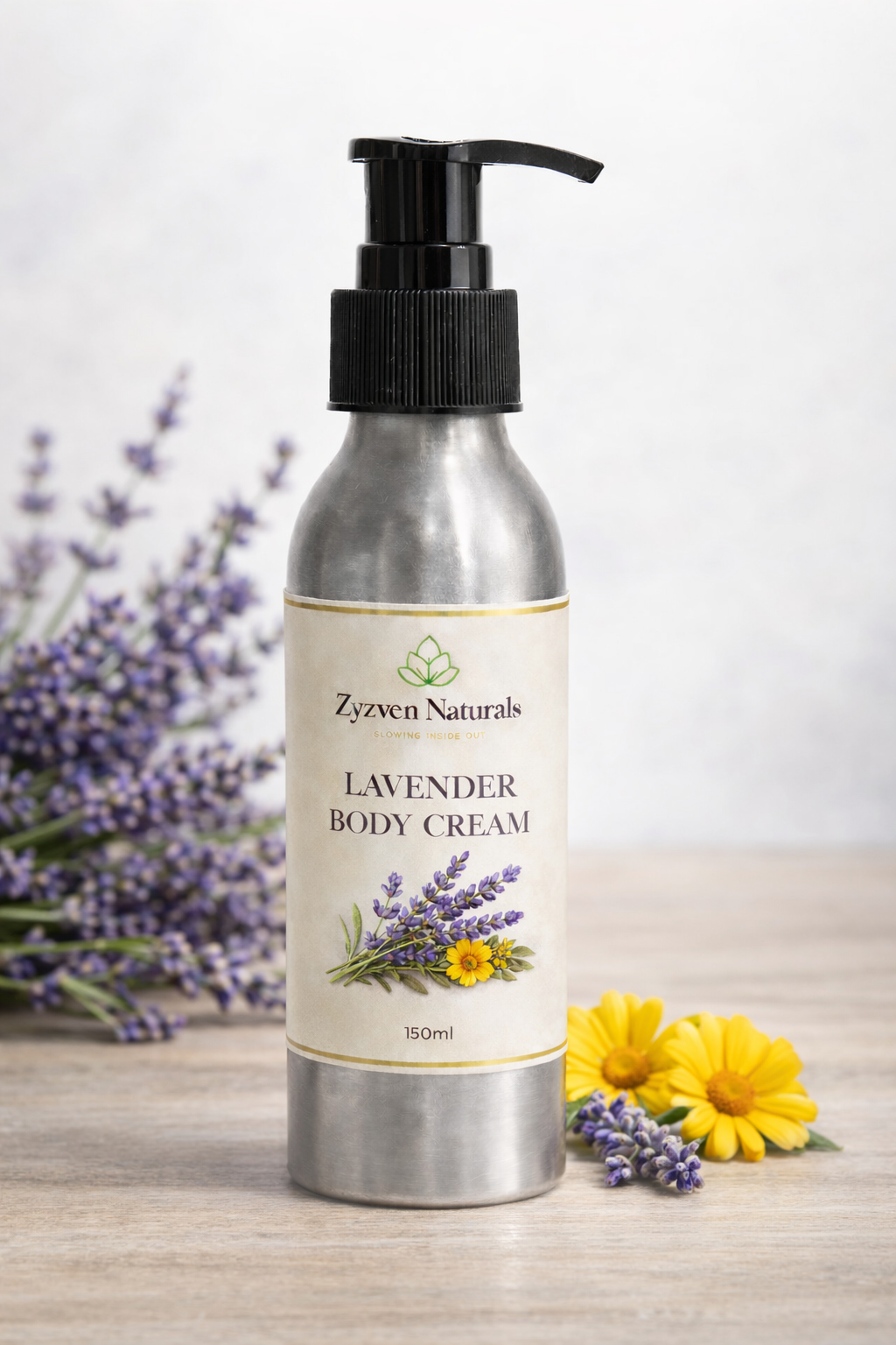 Lavender Body Cream – Handmade in Sweden