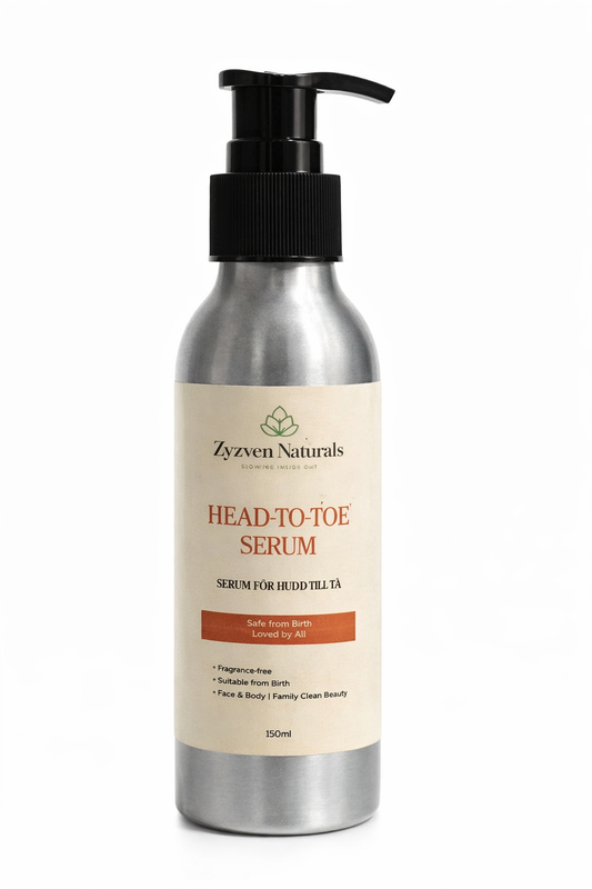 Zyzven Naturals Head to Toe Serum (Cream) – Gentle Family Moisturiser (From Birth) | 150ml