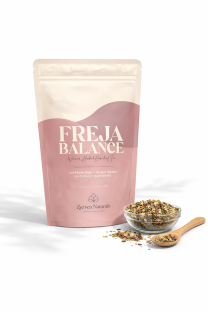 Freja Balance™ Menopause Tea – Hormone Support Herbal Tea for Women 45+ | Perimenopause Relief | Hot Flash & Mood Support | Loose Leaf Women’s Wellness Blend (80g)
