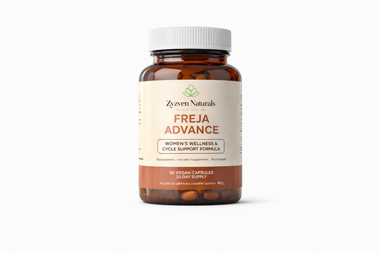 Freja Advance – Advanced Hormone & PCOS Support for Women | 60 Capsules | Zyzven Naturals