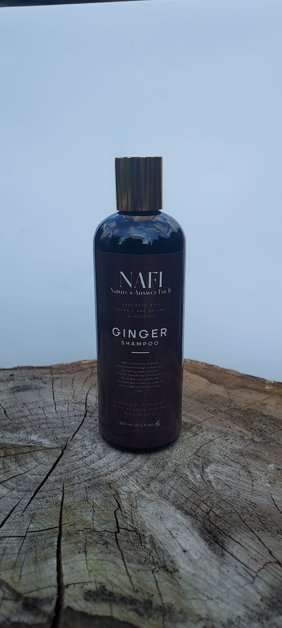 Zyzven Naturals and NAFI Ginger Shampoo - 300ml**