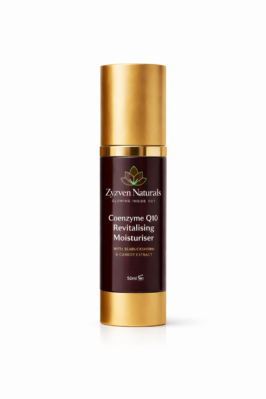 Zyzven Naturals | Coenzyme Q10 Moisturiser – Firming & Radiance Support | 50ml
