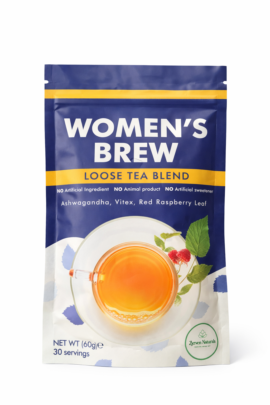 Zyzven Naturals Women’s Brew – Loose Leaf Tea (60g)