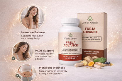 Advanced Hormone Balance & PCOS Support Capsules for Women
Insulin Resistance • Ovulation • Cycle Regularity • Fertility & Metabolic Support