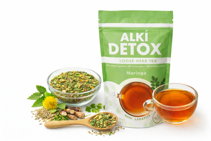 Zyzven Naturals Alki Detox with Moringa Loose Leaf Herbal Tea 80g