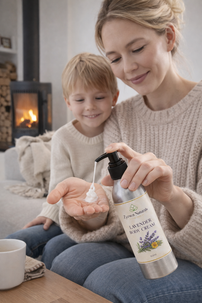 Lavender Body Cream – Handmade in Sweden