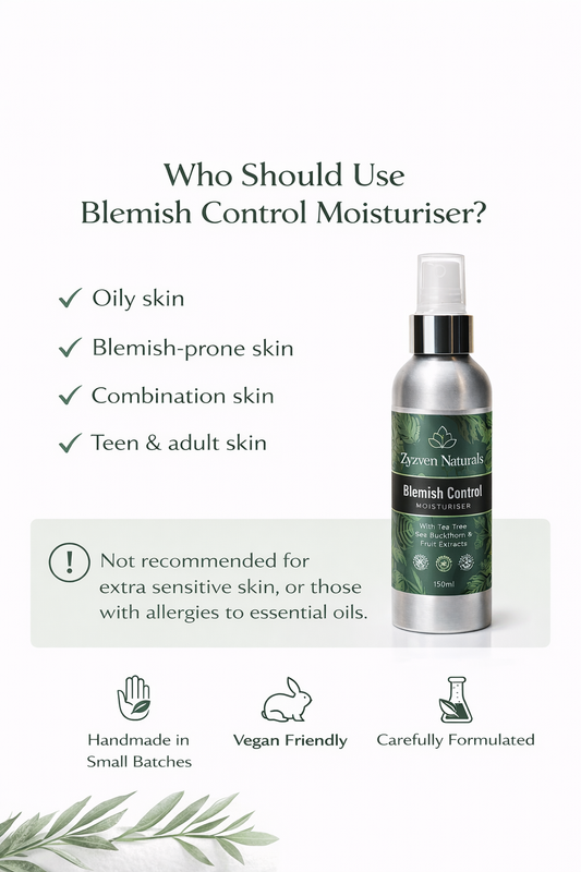 Zyzven Naturals Blemish Control Moisturiser – 150ml