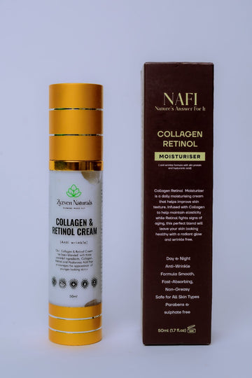 ZYZven Naturals & NAFI Collagen Retinol Moisturiser 50ml