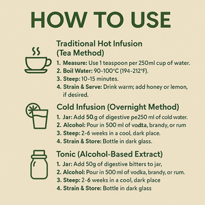 Digestive bitters loose herbs