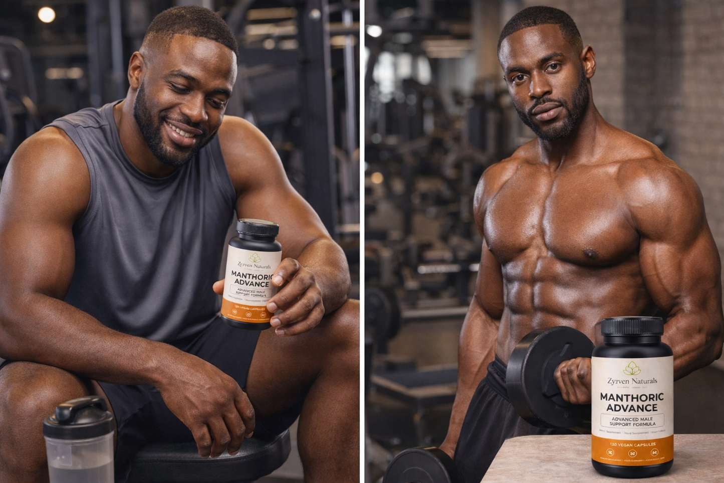 Zyzven Naturals | Manthoric Advance™ – 120 Vegan Capsules

Advanced Male Vitality, Performance, Testosterone & Prostate Support