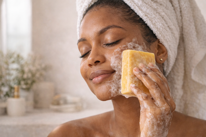 Zyzven Naturals Turmeric & Kojic Brightening Soap Bar 200g – Niacinamide (Vitamin B3), Honey & Vitamin E for Radiant, Even-Looking Skin