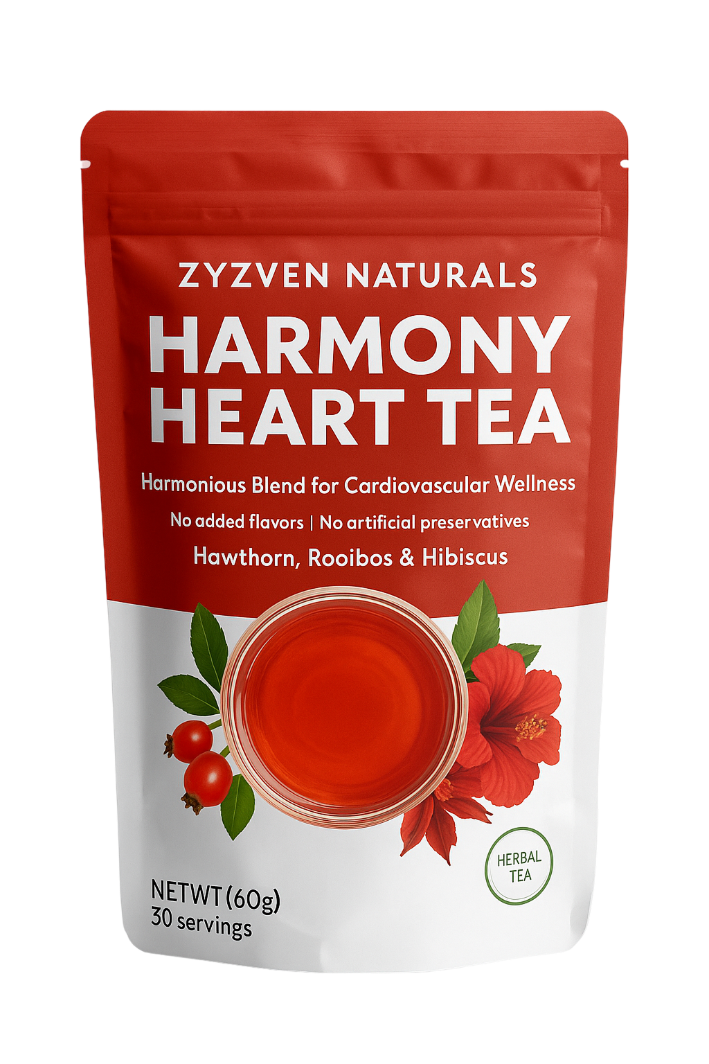 Zyzven Naturals – Heart Harmony Loose Leaf Tea 60g