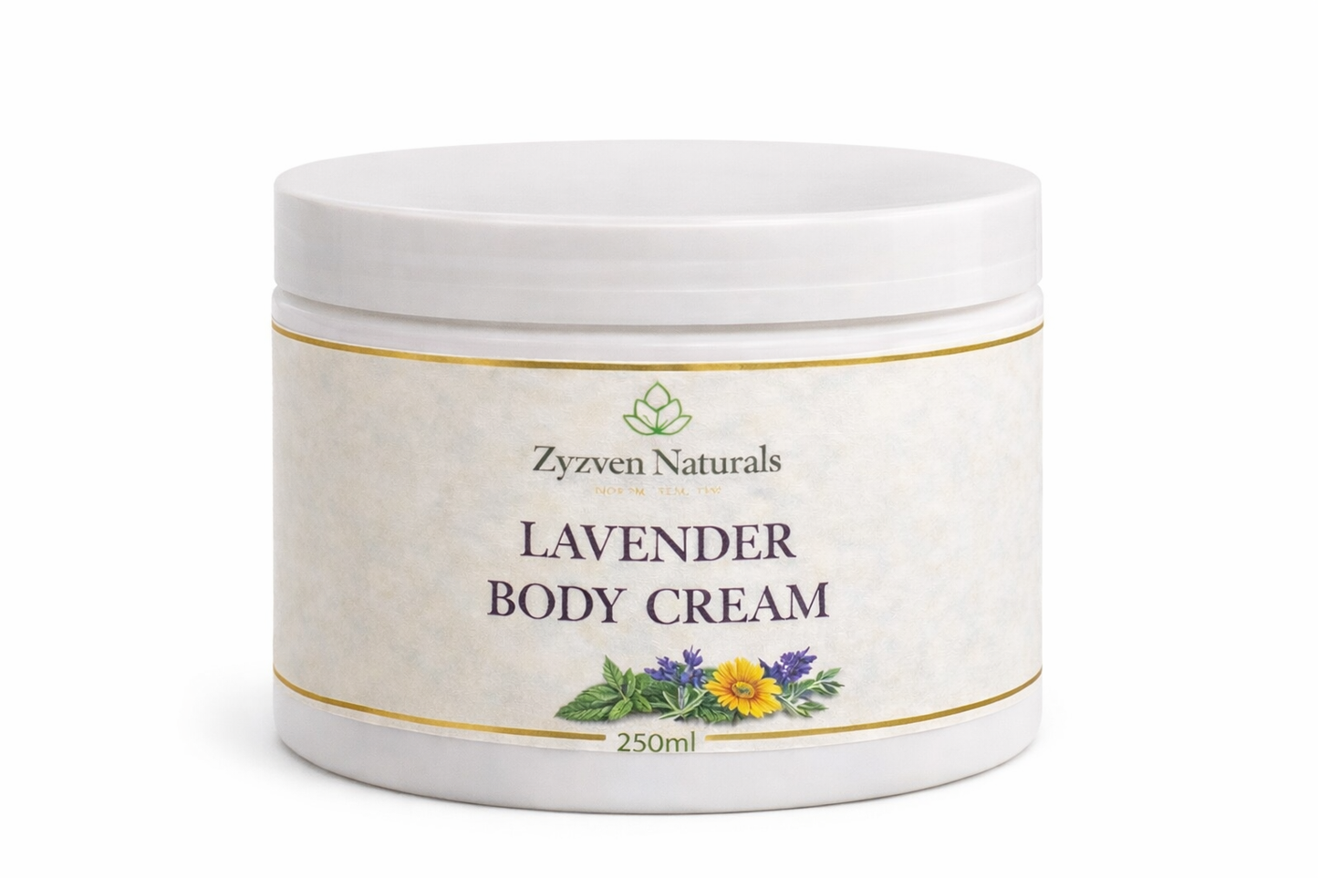 Lavender Body Cream – Handmade in Sweden
