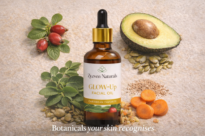 Zyzven Naturals Glow-Up facial oil 50ml.