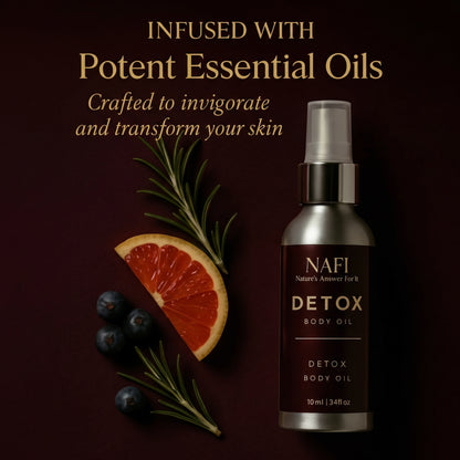 Detox Massage Oil 100ml – Natural Circulation & Muscle Relief
Boost Circulation • Relieve Aches • Detox Naturally