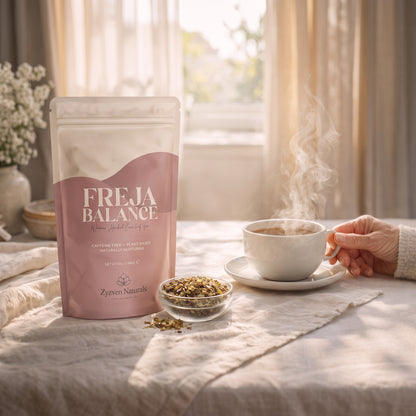 Menopause & Hormonal Wellness Organic Herbal Tea (80g) | Freja Balance